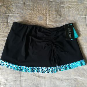 Profile by Gottex NWT swim skirt size 12